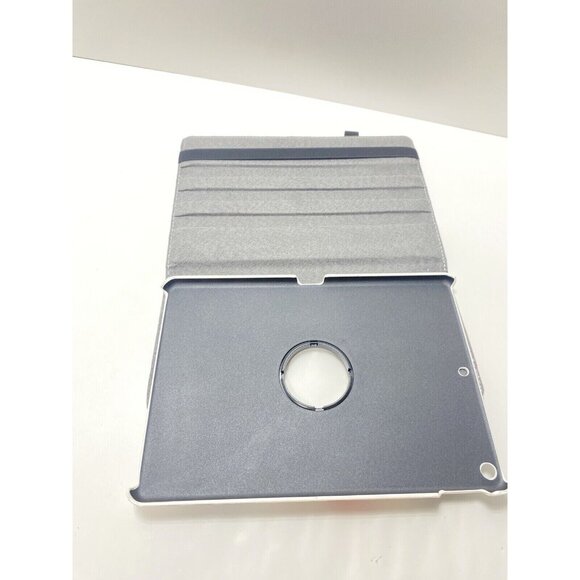 Flamingo Monstera Leaves Tablet Cover Fits 10.2” Screen Rotates Stands Up, White - Picture 3 of 10